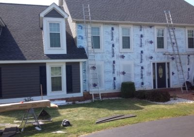 replacing siding on house in Lexington, KY